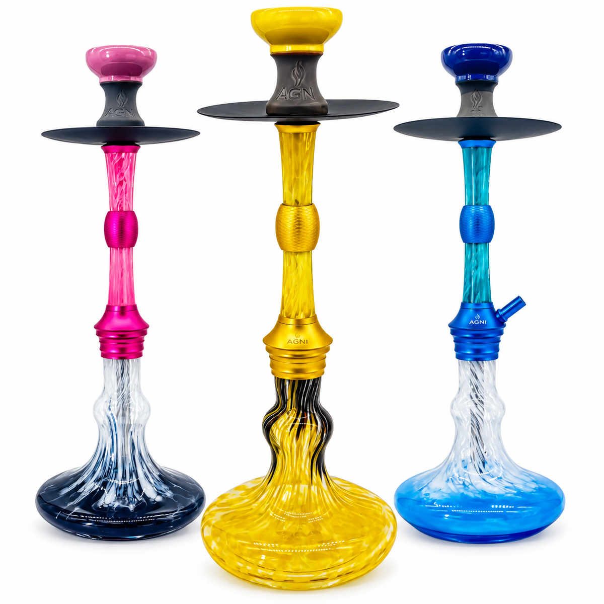 Agni Hookah Dual Galaxy