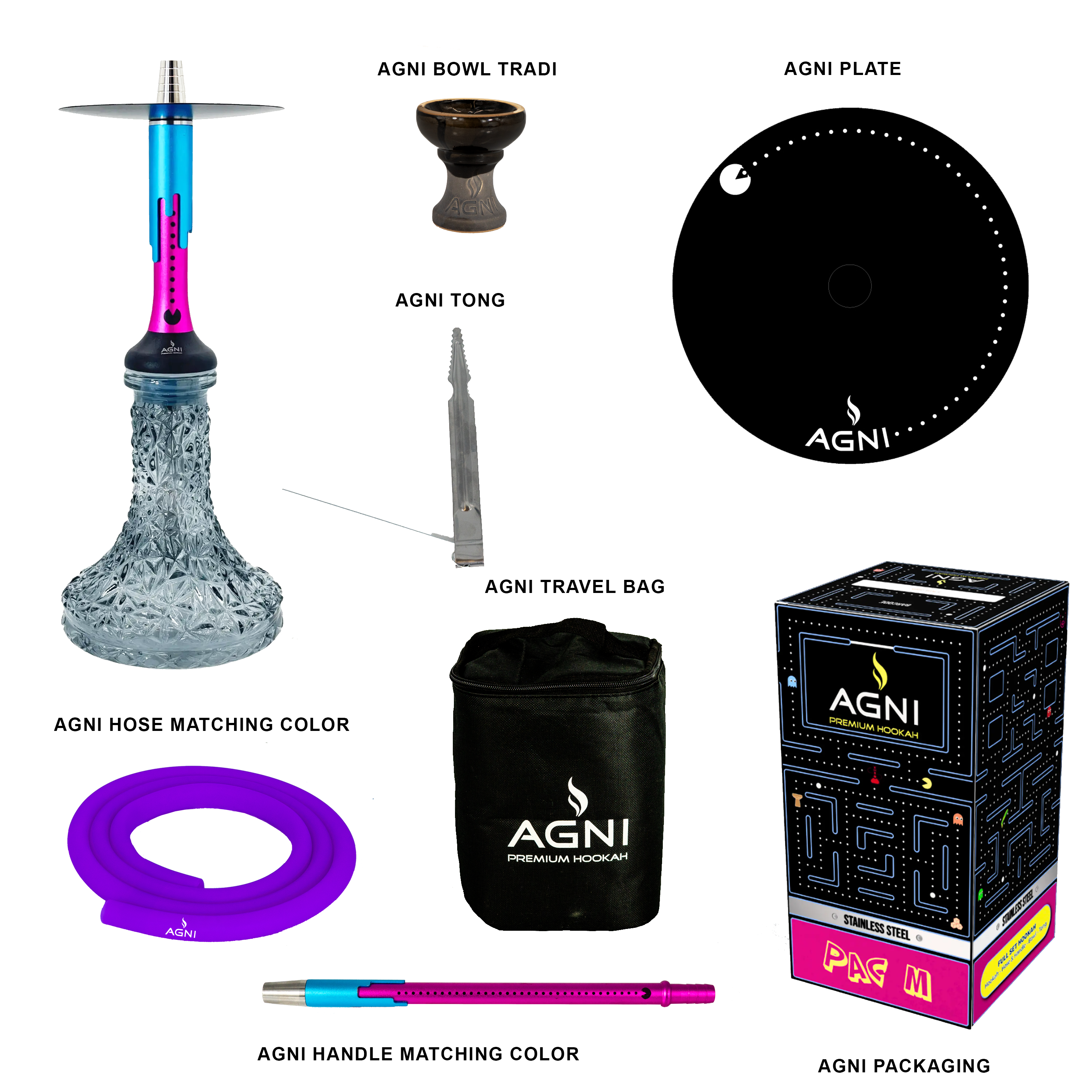 Agni Hookah PacM