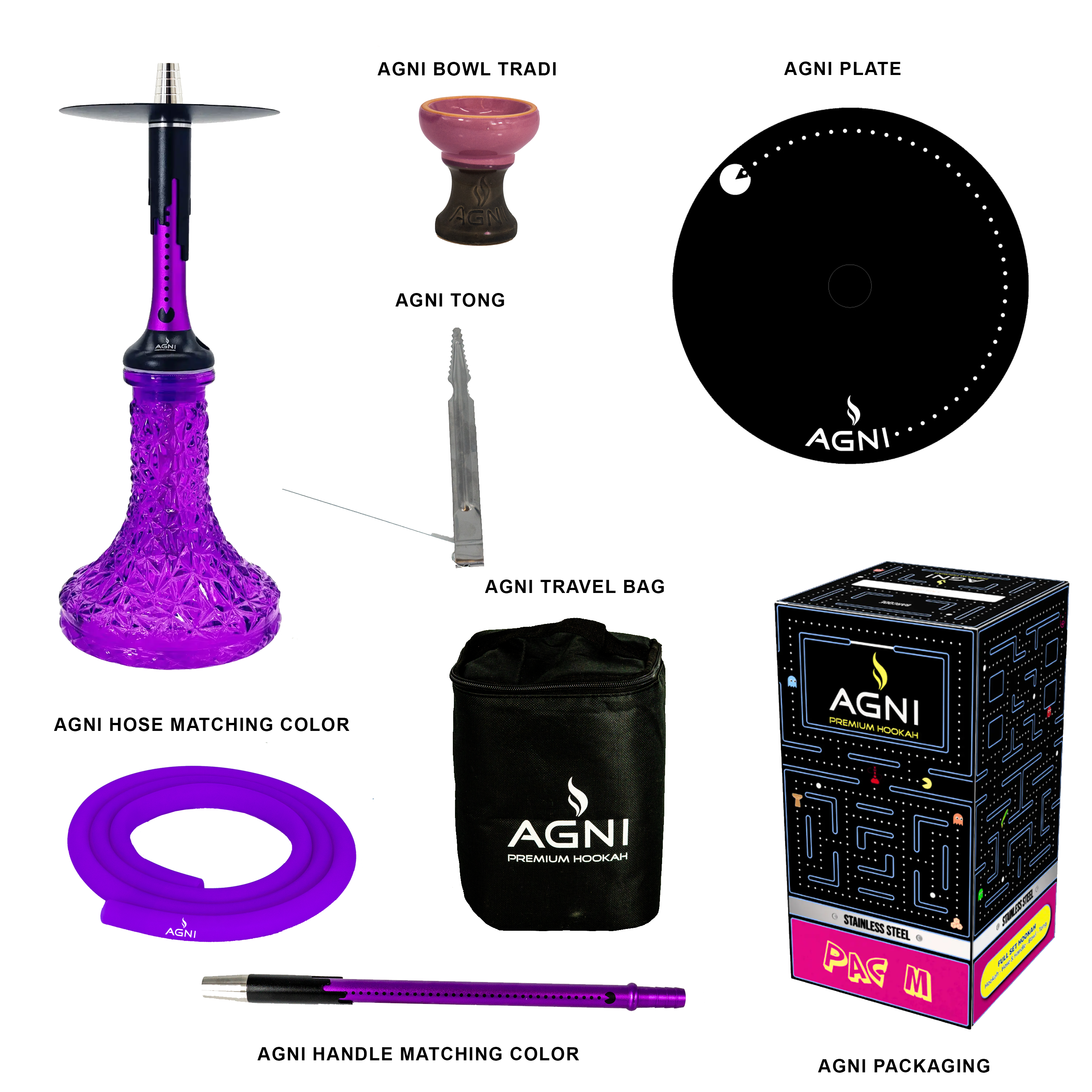 Agni Hookah PacM